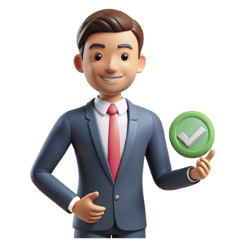 stunning abstract Confident businessman closing a deal implied, not shown 4K png