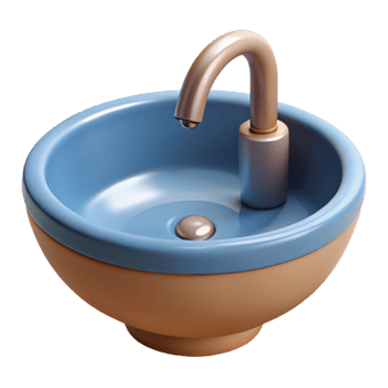extraordinary minimalist Ceramic bathroom sink, premium png