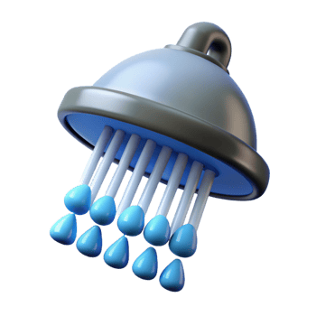extraordinary vintage Shower head, rainfall, exclusive png