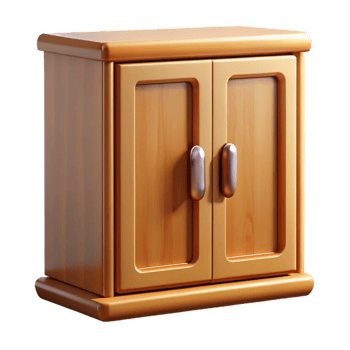 vibrant artistic Cabinet door, wooden, 4K png