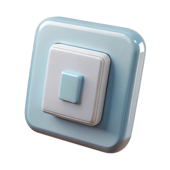 extraordinary rustic Light switch, modern, detailed png