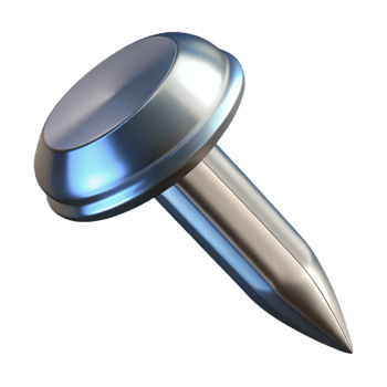 vibrant contemporary Nail, steel, high quality png