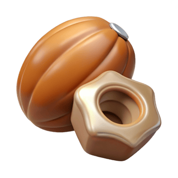 magnificent traditional Nut, wing nut, high resolution png