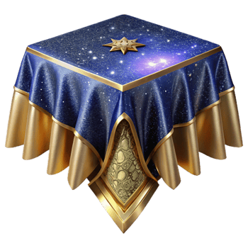 wonderful modern Festive Tablecloth with Pattern Isolated high resolution png