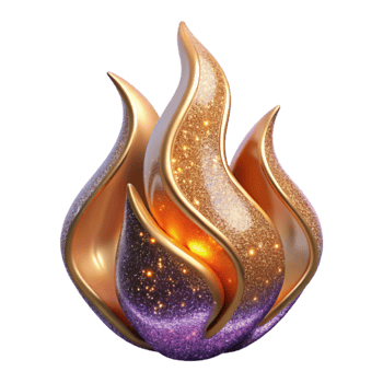 dramatic traditional Flame with Transparent Background Cutout high resolution png