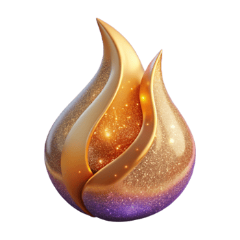 vibrant rustic Flame with Transparent Background Cutout original png