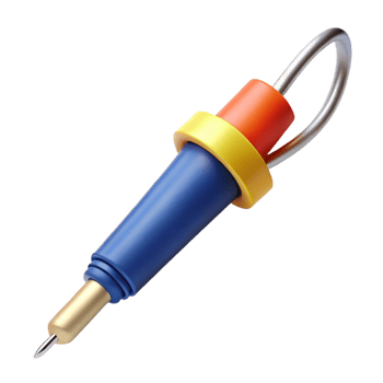 magnificent artistic A soldering iron with a fine tip original png
