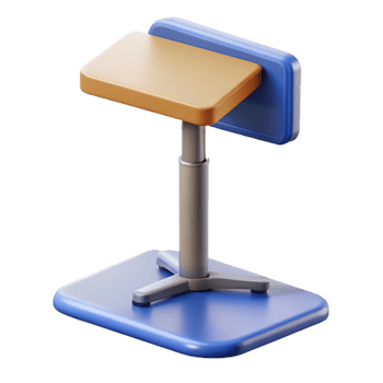 impressive artistic A monitor stand with adjustable height authentic png