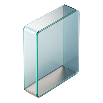 stunning abstract Glass panel, clear, tempered, high resolution png