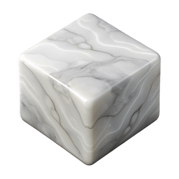 wonderful minimalist Marble tile, polished, white, 4K png