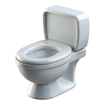 beautiful vintage Modern toilet, white, porcelain, premium png
