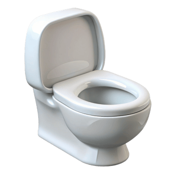beautiful modern Modern toilet, white, porcelain, high quality png