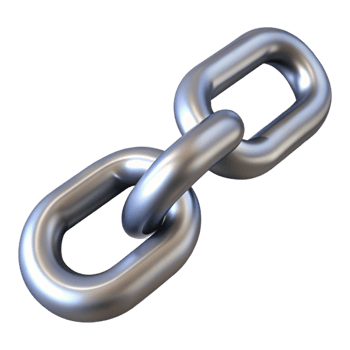 wonderful traditional Iron chain, heavy duty, galvanized, professional png