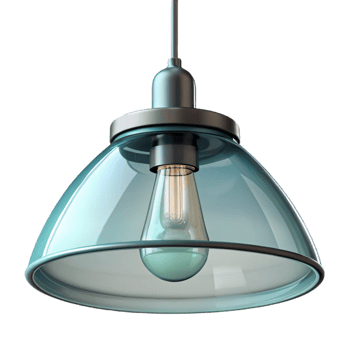 stunning artistic Modern light fixture, pendant, glass, exclusive png