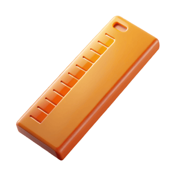 wonderful abstract Architectural scale ruler, detailed png