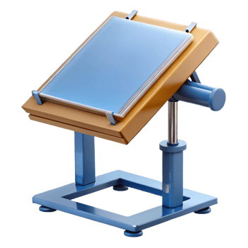 impressive traditional Drafting table, adjustable, exclusive png