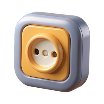 beautiful abstract Electrical outlet, standard, premium png