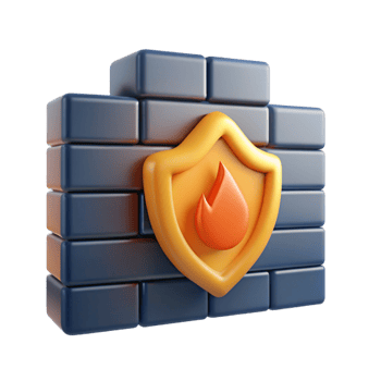 extraordinary artistic Cybersecurity firewall icon exclusive png