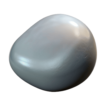 elegant abstract Smooth gray river stone high resolution png