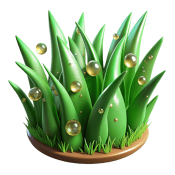 wonderful traditional Green Grass Blades Close Up Cutout Transparent Background authentic png