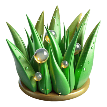 extraordinary modern Green Grass Blades with Dew Drops Transparent Background authentic png