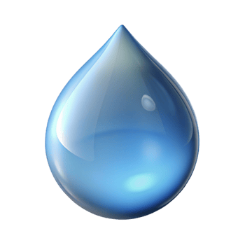 stunning artistic A raindrop, clear, spherical, detailed png