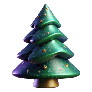 wonderful abstract Green Pine Tree Silhouetted Isolated high resolution png