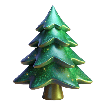 wonderful modern Green Pine Tree Silhouette Cutout professional png