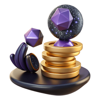 impressive rustic Hand Balancing Stack of Coins Cutout png