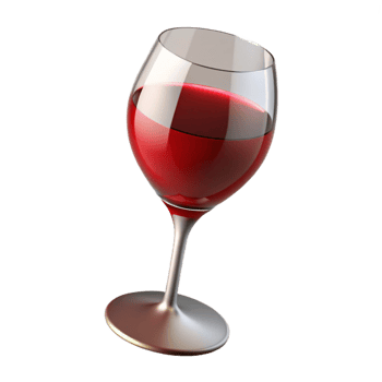 magnificent creative Glass of red wine, professional png