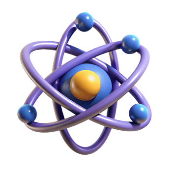 serene rustic An abstract representation of the atom genuine png