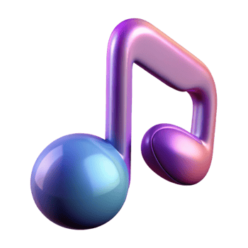 magnificent traditional An abstract representation of a musical note high resolution png