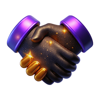 wonderful rustic Handshake Silhouette Cutout with Backlight high quality png