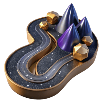 vibrant classic High Angle View of Open World Map Cutout png