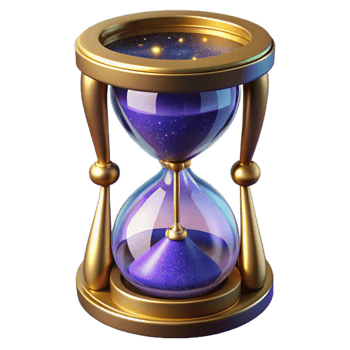 extraordinary abstract Hourglass Front View Isolated Element authentic png