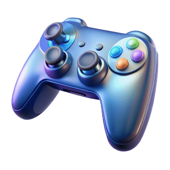 wonderful artistic Gaming console controller detailed png
