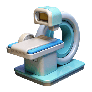 elegant creative Medical scanning machine premium png