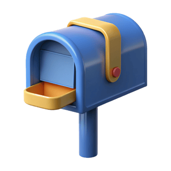 magnificent artistic Modern mailbox, original png
