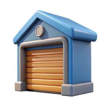 serene vintage Garage door panel, original png