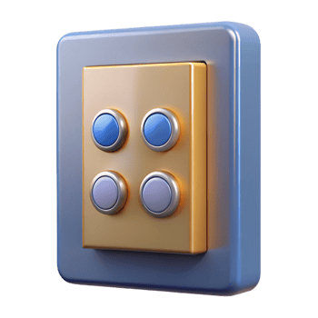extraordinary rustic Elevator button panel, high quality png