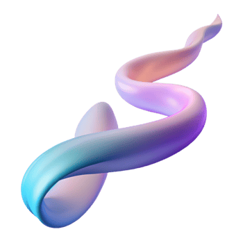 serene classic A flowing ribbon of smoke in pastel shades 4K png