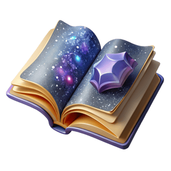 impressive modern Open Book with Blank Pages and Quill Pen Transparent Background original png