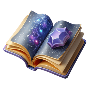 elegant classic Open Book with Blank Pages and Quill Pen Transparent Background premium png
