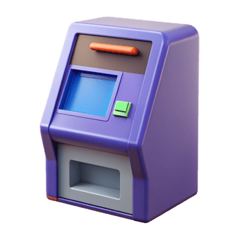 stunning classic An ATM machine for cash withdrawals high resolution png