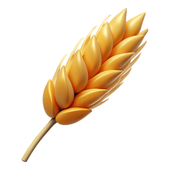 serene vintage Ear of wheat exclusive png