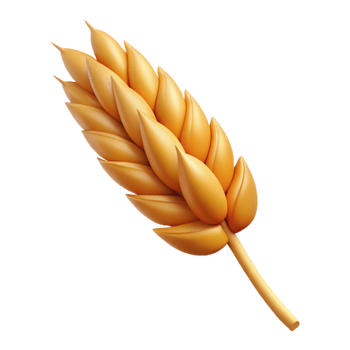 serene artistic Ear of wheat original png