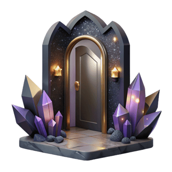 wonderful contemporary Open Doorway to Dark Room Cutout exclusive png