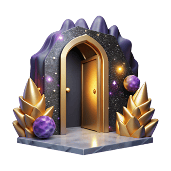 stunning creative Open Doorway to Dark Room Cutout professional png
