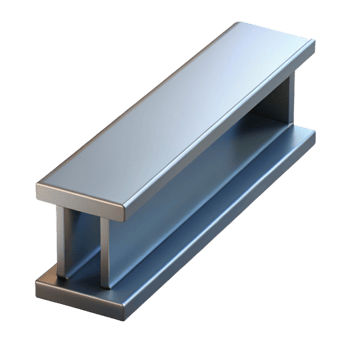 beautiful abstract Steel I-beam detailed png