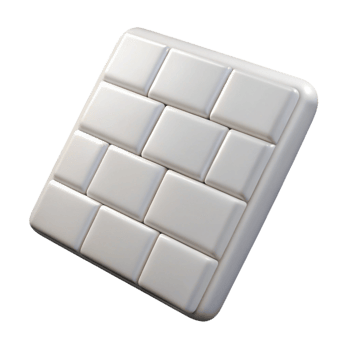 serene traditional Ceramic tile, white subway style high quality png
